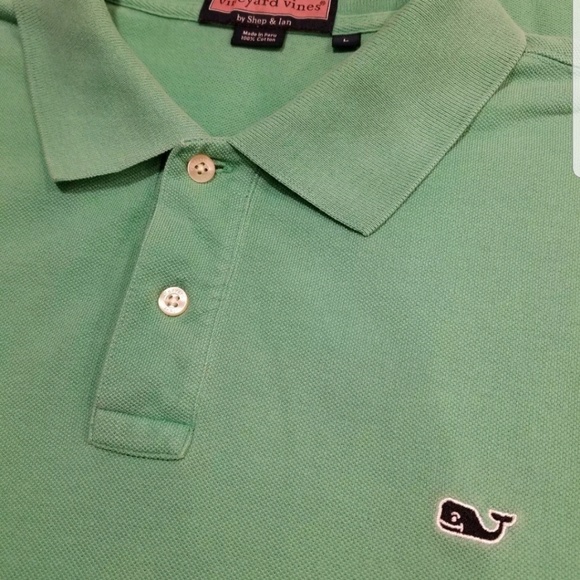 Vineyard Vines Other - Vineyard Vines 100% Cotton Polo Green Size Large